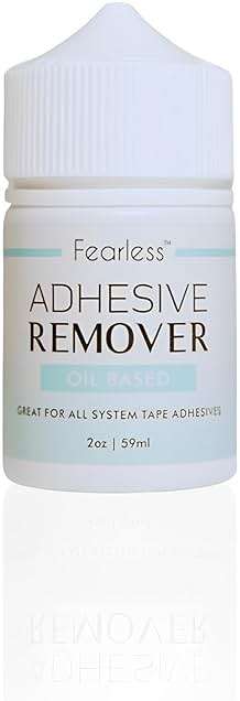 Fearless Tape Adhesive Remover - Fashion Tape & Body Tape Residue Remover (2 oz) | Gentle Glue Remover for Skin Fabric | Fast Clean Removal Wig Tape Dissolver - Image 1