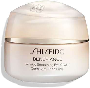 Shiseido Benefiance Wrinkle Smoothing Eye Cream - 15 mL - Visibly Improves Five Types of Eye Wrinkles, Dark Circles & Puffiness - 48-HR Hydration - All Skin Types - Non-Comedogenic - Image 1