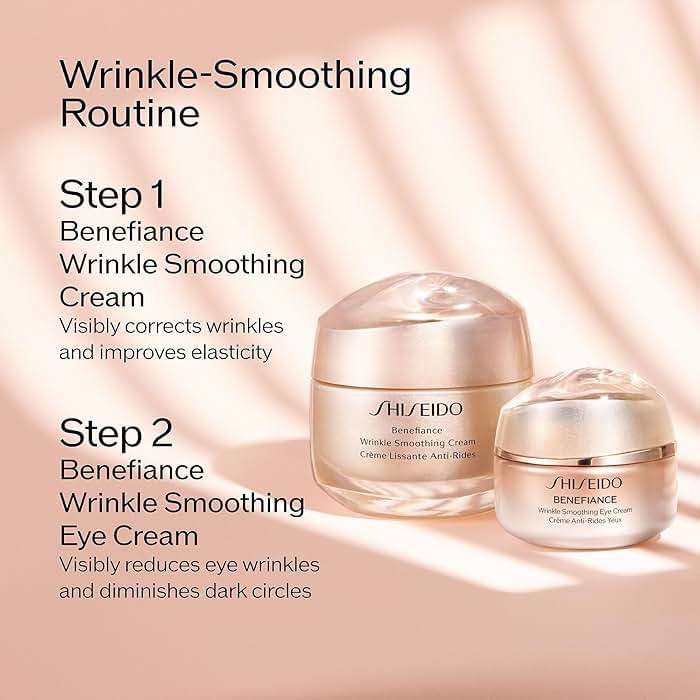 Shiseido Benefiance Wrinkle Smoothing Eye Cream - 15 mL - Visibly Improves Five Types of Eye Wrinkles, Dark Circles & Puffiness - 48-HR Hydration - All Skin Types - Non-Comedogenic - Image 7