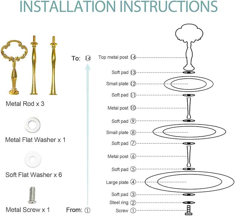 ACMLIFE 3-Tier Afternoon Tea Stand Porcelain Serving Stand Cupcake Stand Vintage Floral 3-Tier Tray Stand Light Blue Bone China Cake Stand for Tea Parties and Dessert Displays (Blue3) - Image 7