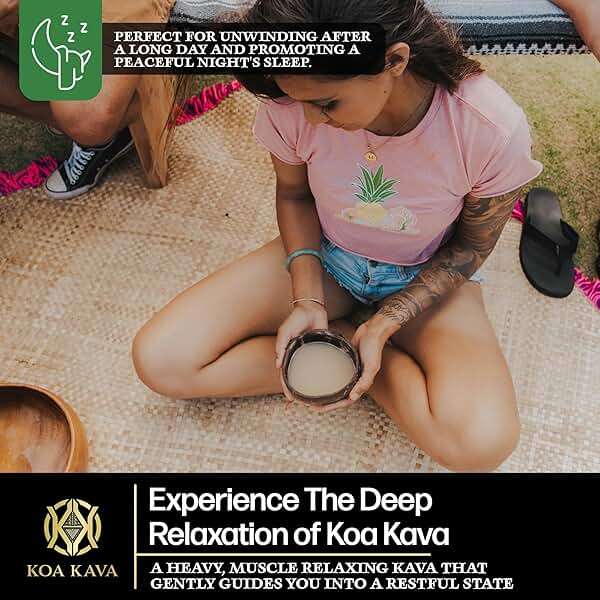 Vanuatu Koa Kava Kava Powder - Premium Noble Waka Kava Tea made from Lateral Roots in Vanuatu for Authentic Relaxation. 1 Pound Bag - Image 5