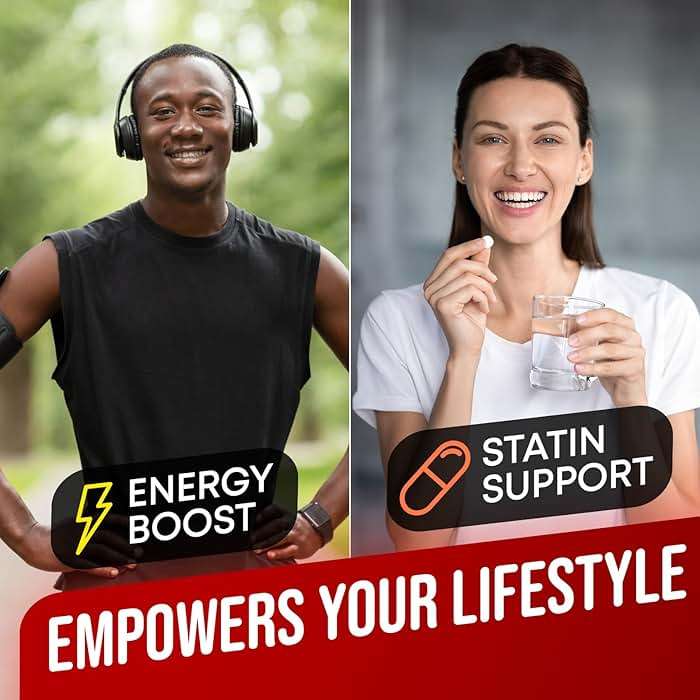 High Absorption CoQ10 500MG - Co Q 10 Supplement 120 Softgels for Heart Health&Energy Production - Enhanced CoQ10 Nutritional Supplements with Coenzyme Q10 - Alternative to Coq 10 400mg softgels - Image 6