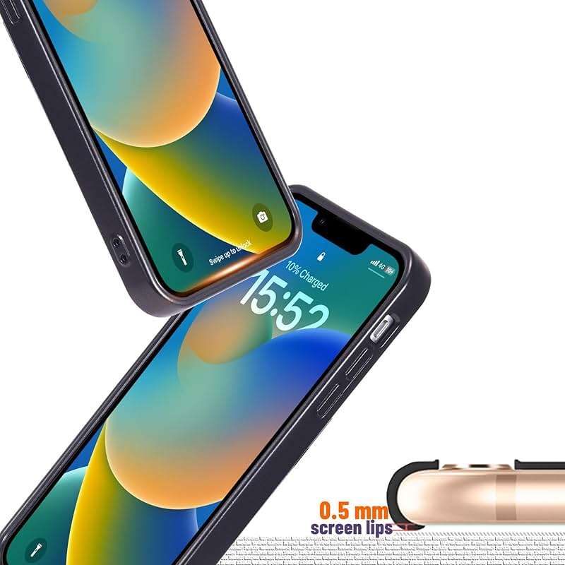 Yetagso Magnetic for iPhone XR Case,Soft Slim Fit Anti-Fingerprint Sleek Phone Case Cover with Camera Protection,Compatible with MagSafe,Black - Image 6