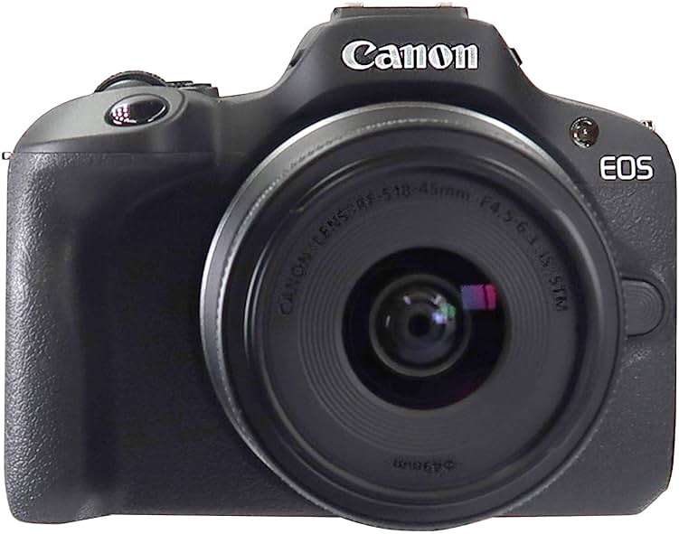 Canon EOS R100 RF-S18-45mm F4.5-6.3 is STM Lens Kit (Renewed) - Image 1