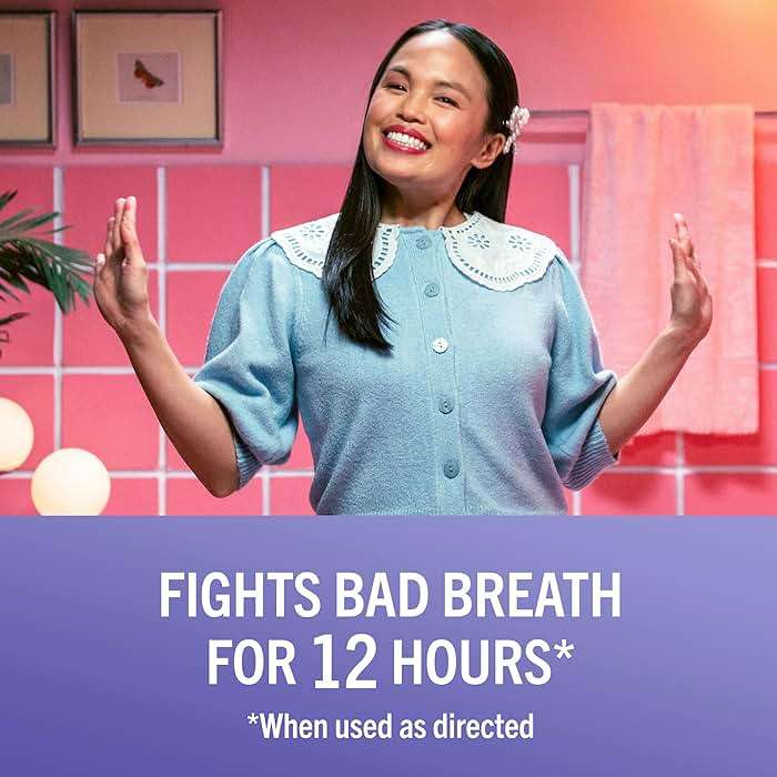 TheraBreath Overnight Mouthwash, Fights Bad Breath for 12 Hours, Chamomile Mint Flavor, Dentist Formulated, Fluoride Rinse, Alcohol Free, 16 fl oz (Pack of 2) - Image 4