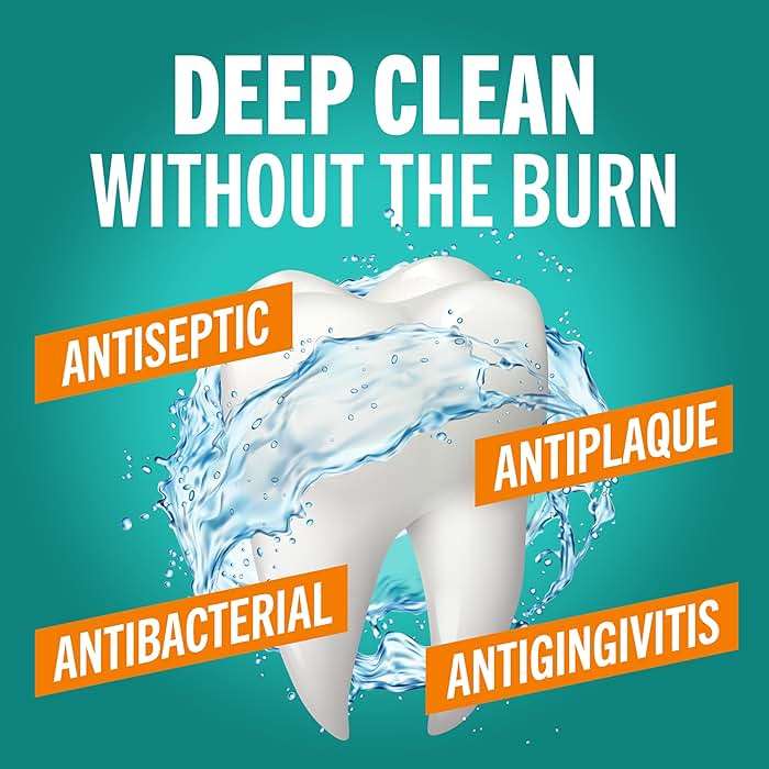 TheraBreath Deep Clean Mouthwash, Antiseptic Benefits, Fresh Mint Flavor, Dentist Formulated, Alcohol Free, 16 fl oz (Pack of 2) - Image 3