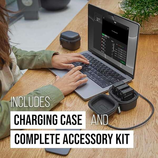RØDE Wireless PRO Compact Wireless Microphone System with Timecode, 32-bit Float On-board Recording, 2 Lavalier Microphones and Smart Charge Case for Filmmaking and Content Creation - Image 6