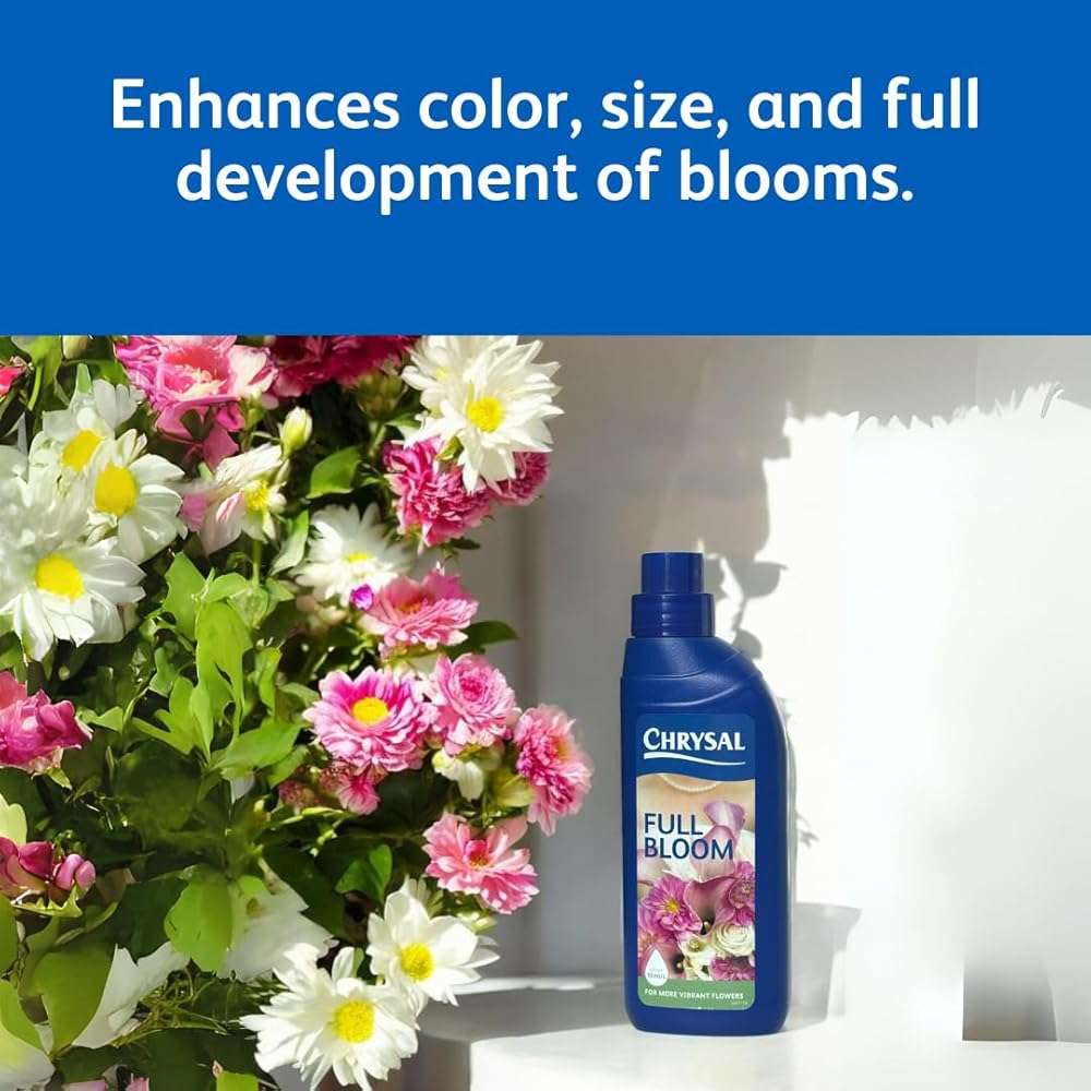 Chrysal Full Bloom Liquid Flower Food - Clear, Concentrated for Flower Arrangements & Bouquets - Mix with Water - Ideal Florist Supplies & at-Home Use - 500mL Bottle (500ml) (2 Pack) - Image 8