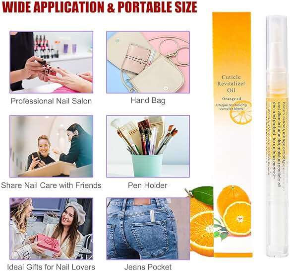 15 PCS Cuticle Oil for Nails, GRUNIL Cuticle Oil Pen for Nail Growth Treatment, Nail Strengthener for Thin Nails and Growth Nail Oil Home Nail Care Kit Pedicure Supplies Manicure Tools - Image 6