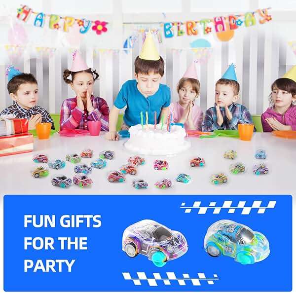 Benzem 50 Pcs Mini Pull Back Cars Set, Pull Back Racing Vehicles for Kids Toddlers, Bulk Toys Party Favors Treasure Box, Classroom Prizes, Pinata Fillers,Goodie Bag Stuffers for Boys Girls - Image 7