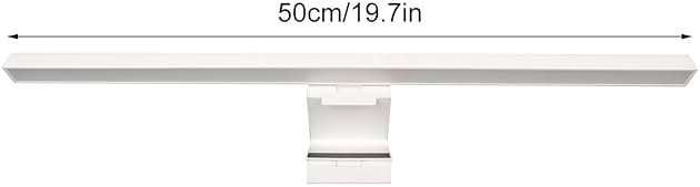 Computer Monitor Lamp, LED Screen Light Bar for Eye Caring, Stepless Dimmable, Touch Control, Office Monitor Light (White) - Image 8