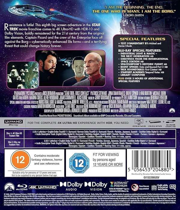 Star Trek VIII: First Contact (4K Ultra HD + Blu-ray) - Image 2
