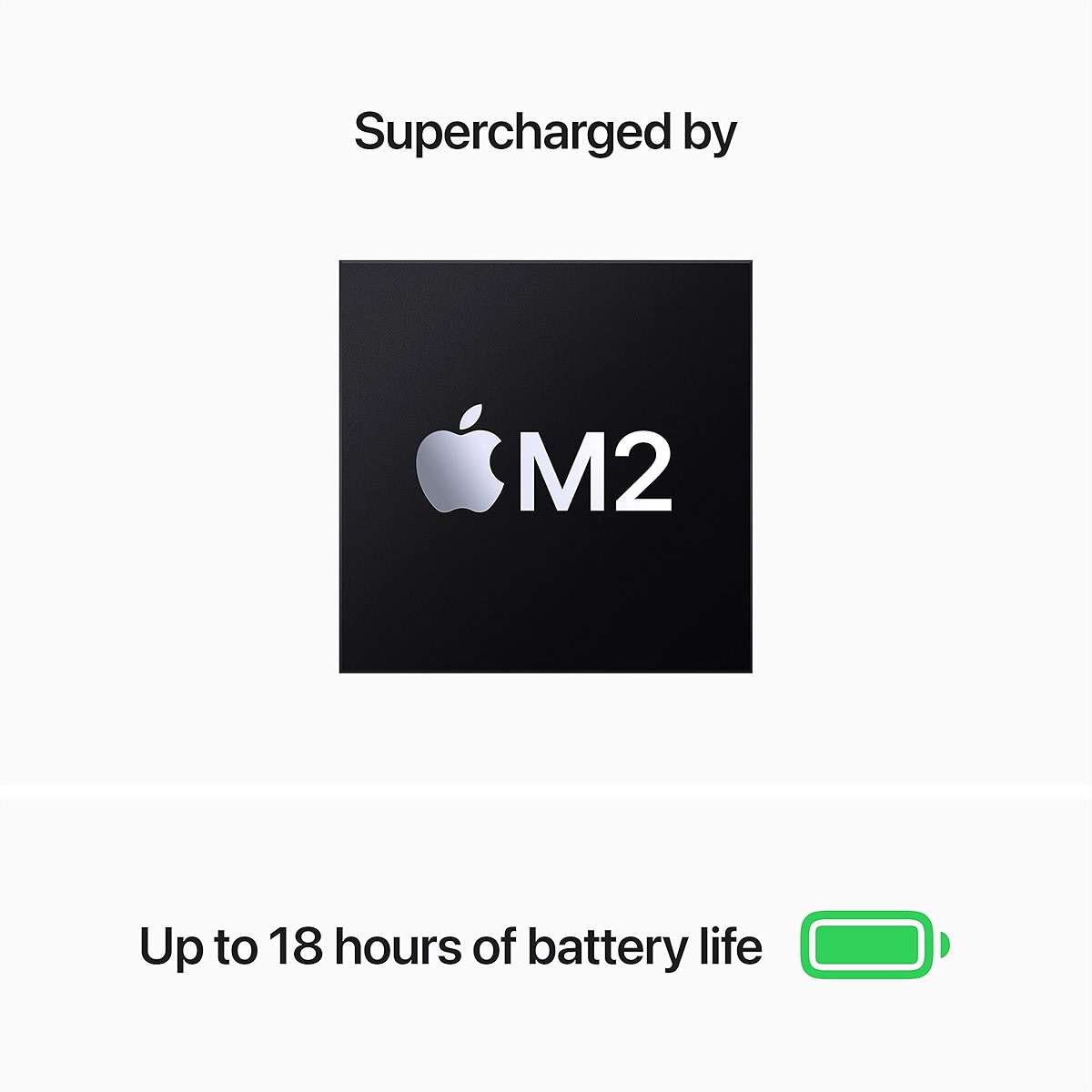 Apple 2022 MacBook Air with Apple M2 Chip (13-inch, 8GB RAM, 256GB SSD Storage) Midnight (Renewed Premium) - Image 3