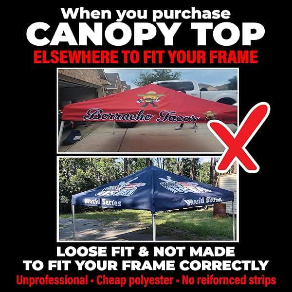 Custom Canopy Tent with Logo - 10x10 10x15 10x20 (Canopy Tent, 10x10) - Image 6