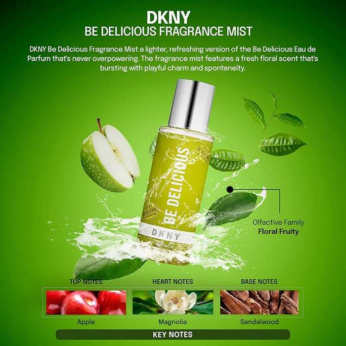DKNY Be Delicious Fragrance Mist For Women, 8.4 Fl. Oz. - Image 3