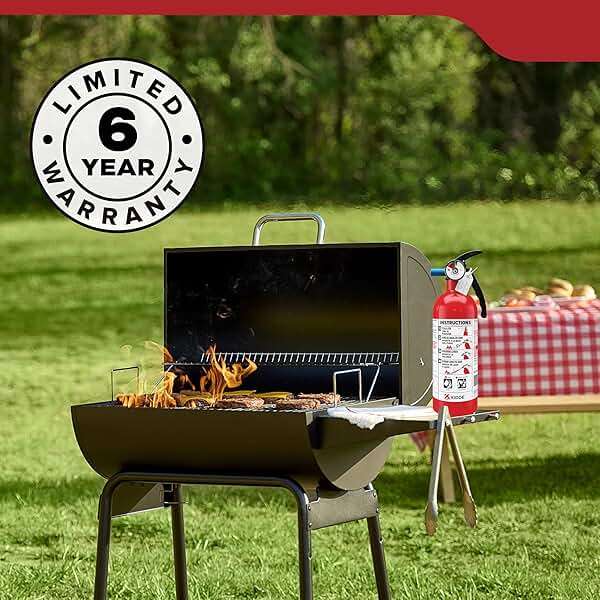 Kidde Basic 5 Fire Extinguisher for Home and Residential, 5-B:C, Very Small Flammable Liquids & Electrical Fires, 2 lbs. Dry Chemical, FA5G - Image 11