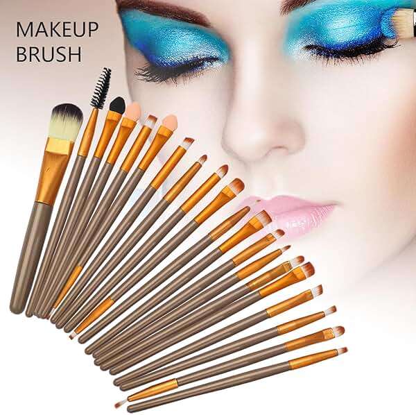 MTDXILTAI All in One Makeup Kit for Makeup storage bag 2X14 Colors Eyeshadow Palette Liquid Foundation Eyeliner Pencils Contouring Stick Lip Gloss 20Pcs Make up Brushes For Women Girls Teens (Black) - Image 3
