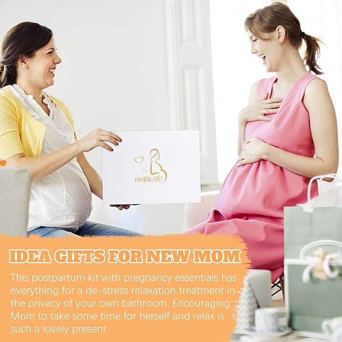 New Mom Gifts, 11PCS New Mom Care Package After Baby, Baby Shower Gifts for Mommy To Be, Gift For Expecting Mother, Pregnancy Gift Basket Essentials, First Time Mothers Day Birthday Gift for Women - Image 7