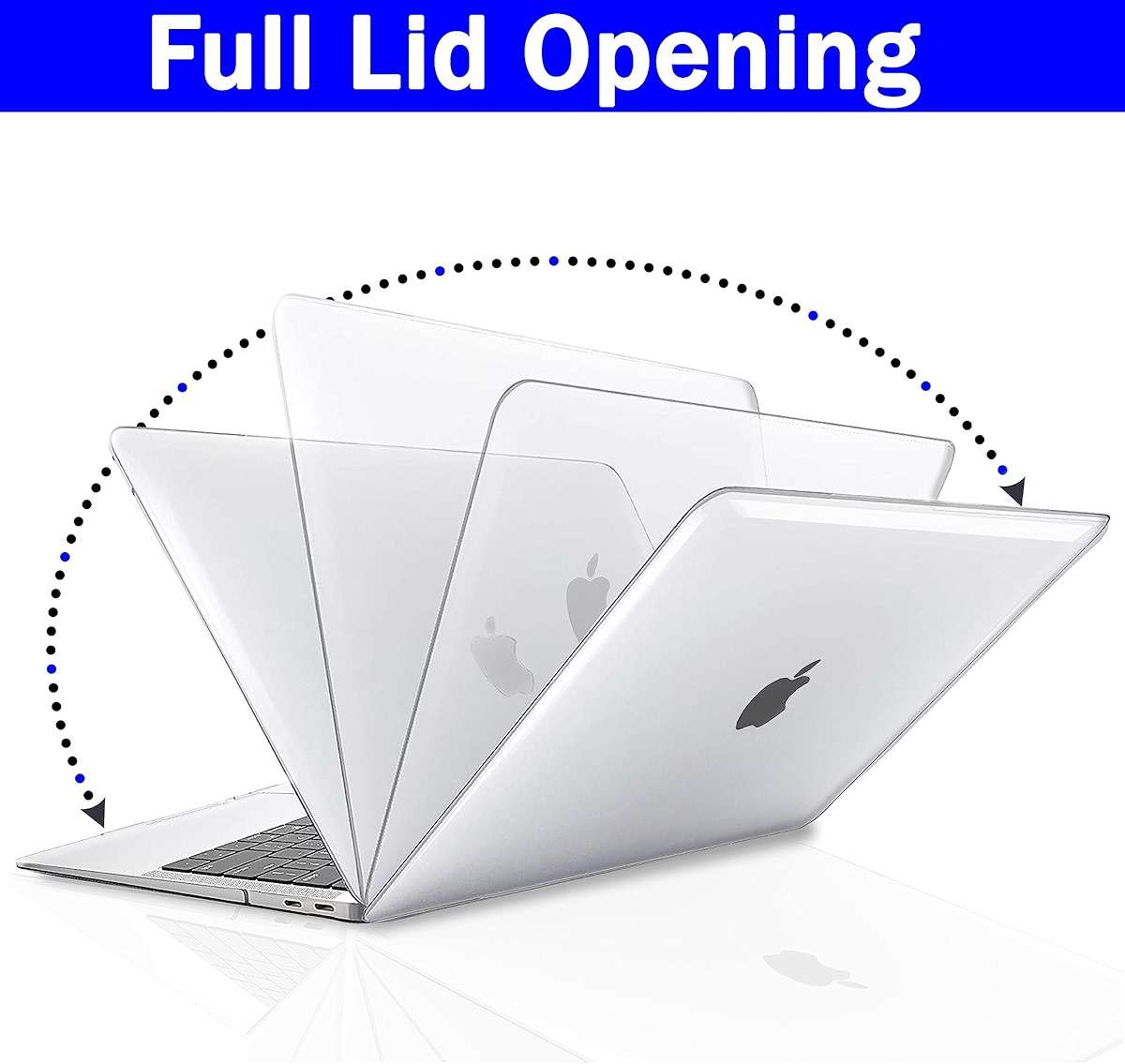 GVTECH Case for MacBook Air 15 inch, Crystal Clear Case 2026 2025 2024 2023 M5 A3448 M4 A3241 M3 A3114 M2 A2941 Chip with Liquid Retina Display, Plastic Hard Shell, Keyboard Cover, Screen Protector - Image 5
