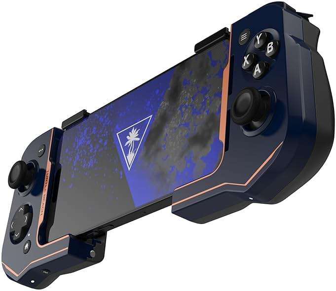 Turtle Beach Atom Mobile Game Controller with Bluetooth for Cloud Gaming on iPhone with Compact Shape, Console Style Controls & Low Latency Bluetooth – Cobalt Blue - Image 3