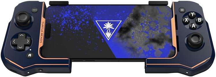 Turtle Beach Atom Mobile Game Controller with Bluetooth for Cloud Gaming on iPhone with Compact Shape, Console Style Controls & Low Latency Bluetooth – Cobalt Blue - Image 8