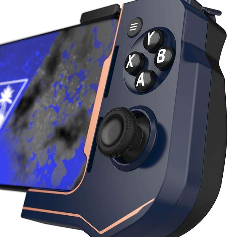 Turtle Beach Atom Mobile Game Controller with Bluetooth for Cloud Gaming on iPhone with Compact Shape, Console Style Controls & Low Latency Bluetooth – Cobalt Blue - Image 9
