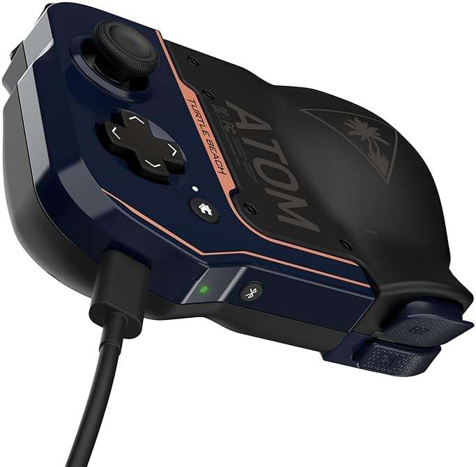 Turtle Beach Atom Mobile Game Controller with Bluetooth for Cloud Gaming on iPhone with Compact Shape, Console Style Controls & Low Latency Bluetooth – Cobalt Blue - Image 10