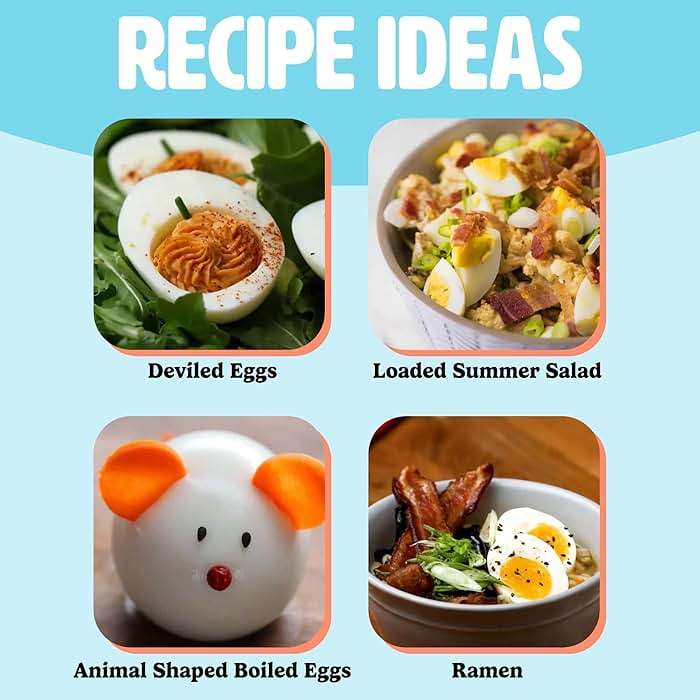 Tasty Mini Rapid Egg Cooker, 5-Egg Capacity for Perfect Hard Boiled Eggs or Omelets, Auto Shut Off, Aqua - Image 7