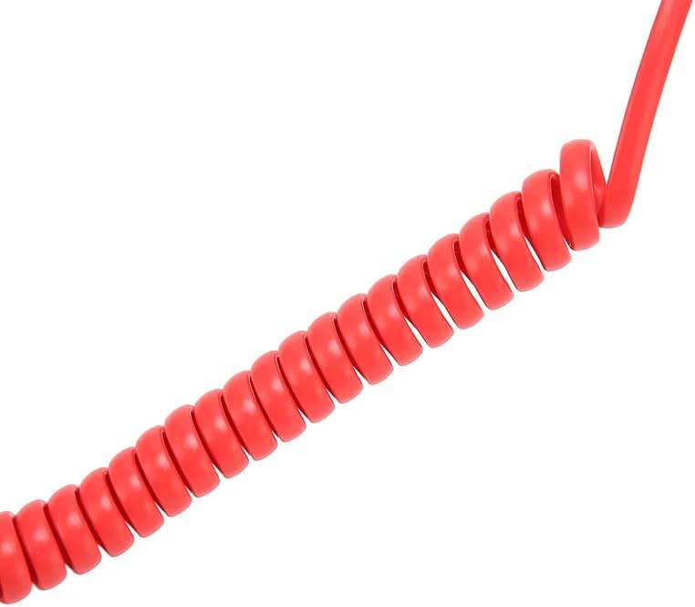 Retro Telephone Handset, Vintage Style Mobile Phone Receiver, 3.5mm Jack for Smartphones Computers, Red - Image 9