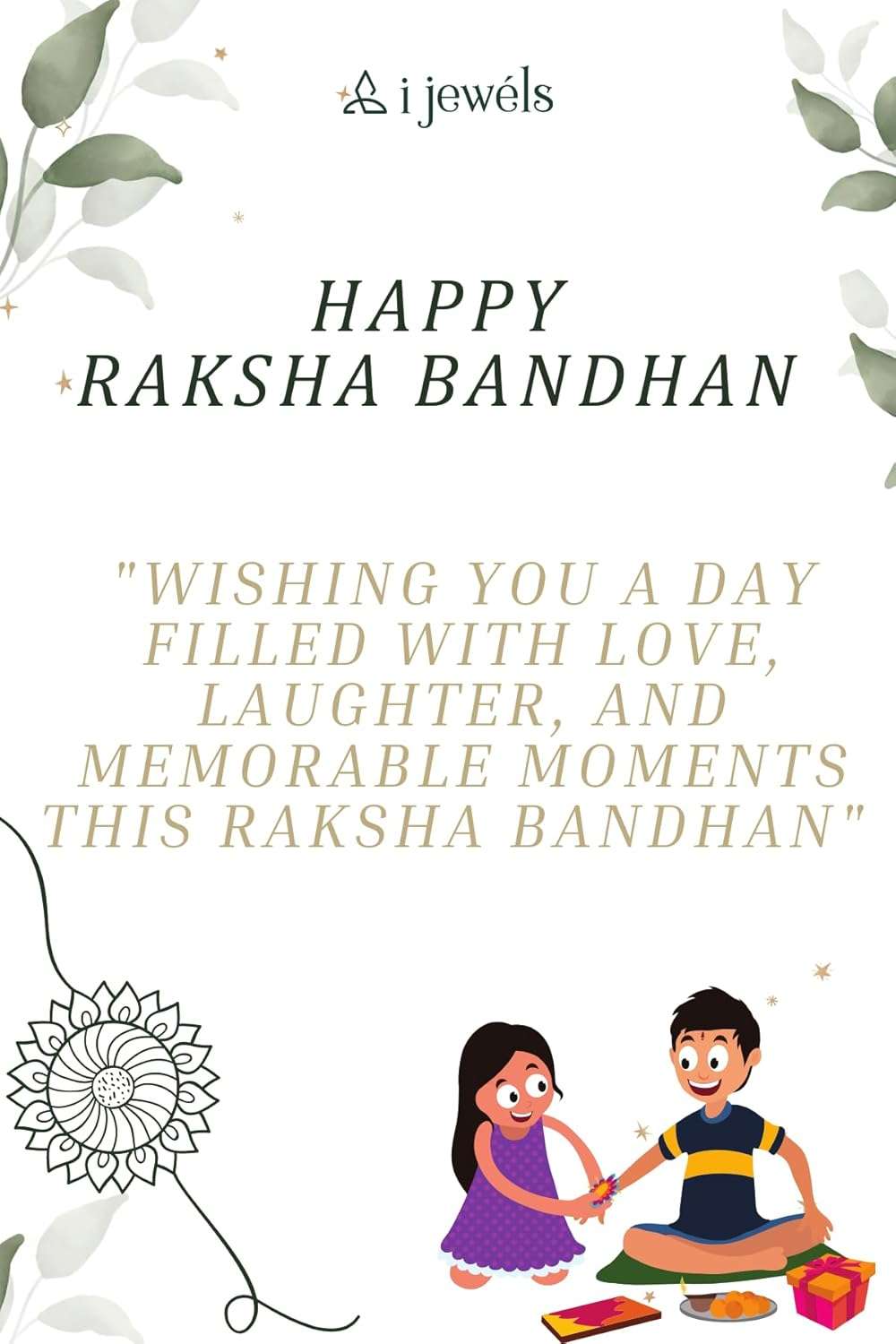I Jewels Rakhi + Lumba Combo – Traditional RakshaBandhan Set For (Men & Women) - Image 5