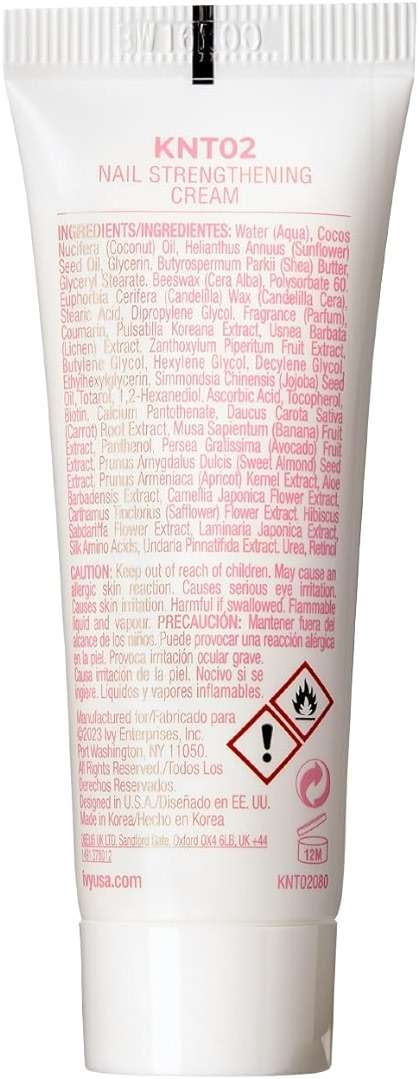 Kiss New York Nail Strengthening Cream with Coconut Oil, Nail Growth & Conditioning Cream Nail Treatment, Made in Korea - Image 5