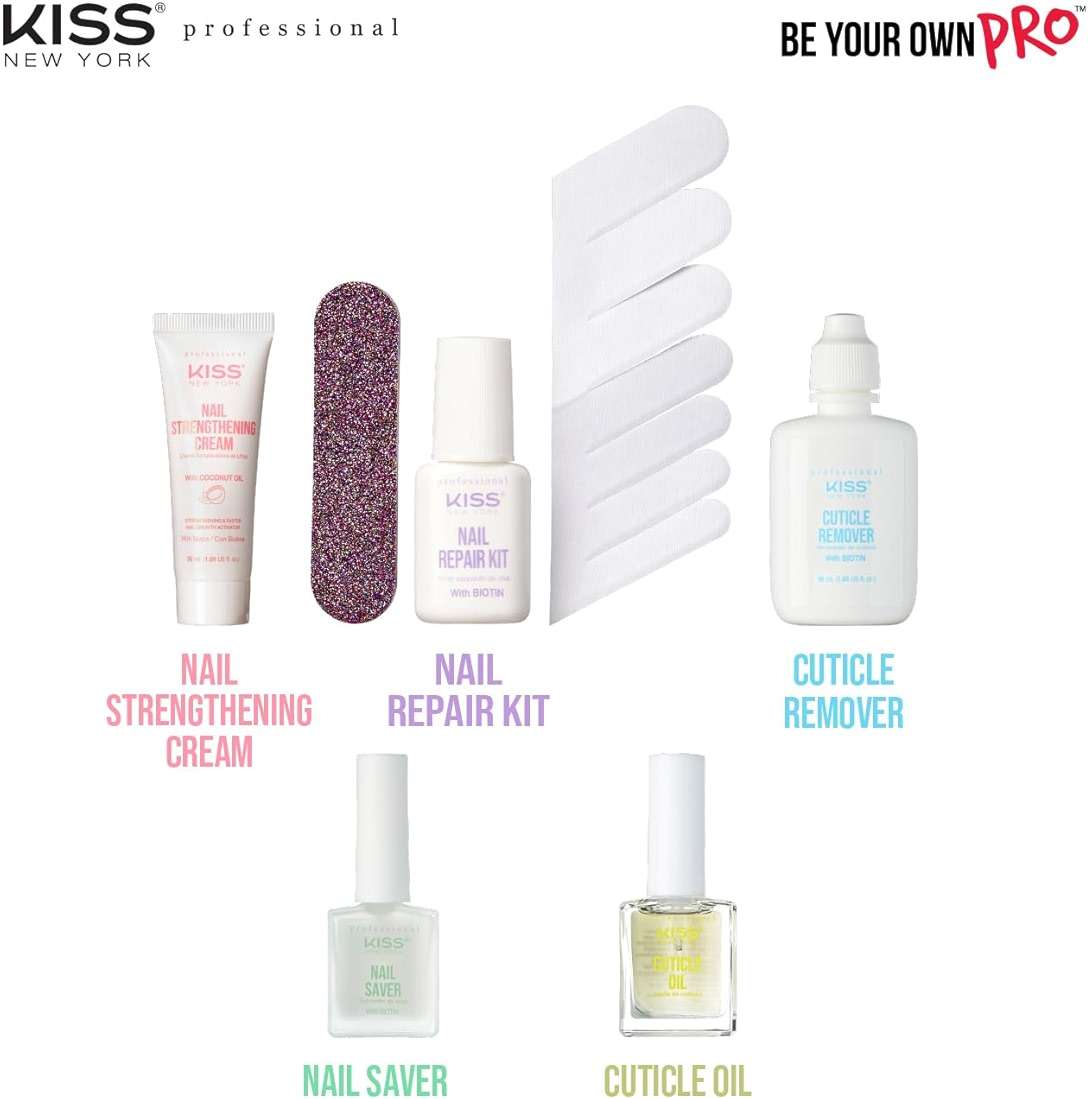 Kiss New York Nail Strengthening Cream with Coconut Oil, Nail Growth & Conditioning Cream Nail Treatment, Made in Korea - Image 6