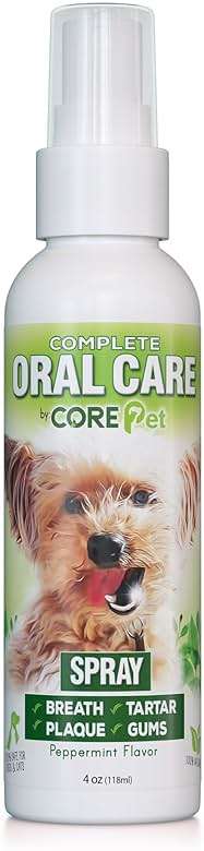 CORE Pet Complete Oral Care from The Founders of PetzLife - 4 oz (Peppermint Spray) - Image 1