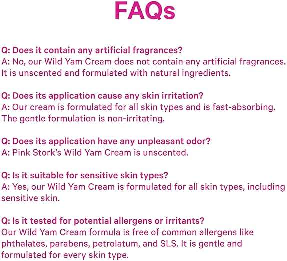 Pink Stork Wild Yam Cream for Hormone Balance | Doctor-Formulated | Topical Alternative to Supplements for Women | PMS, Fertility, Perimenopause, Menopause Support - Unscented, 4 oz, 1 Month Supply - Image 9