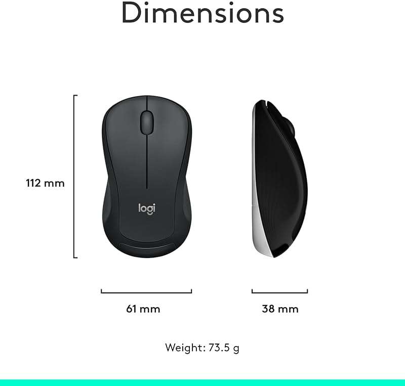Logitech MK540 Advanced Wireless Keyboard and Mouse Combo for Windows, 2.4 GHz Unifying USB-Receiver, Multimedia Hotkeys, 3-Year Battery Life, for PC, Laptop - Image 10