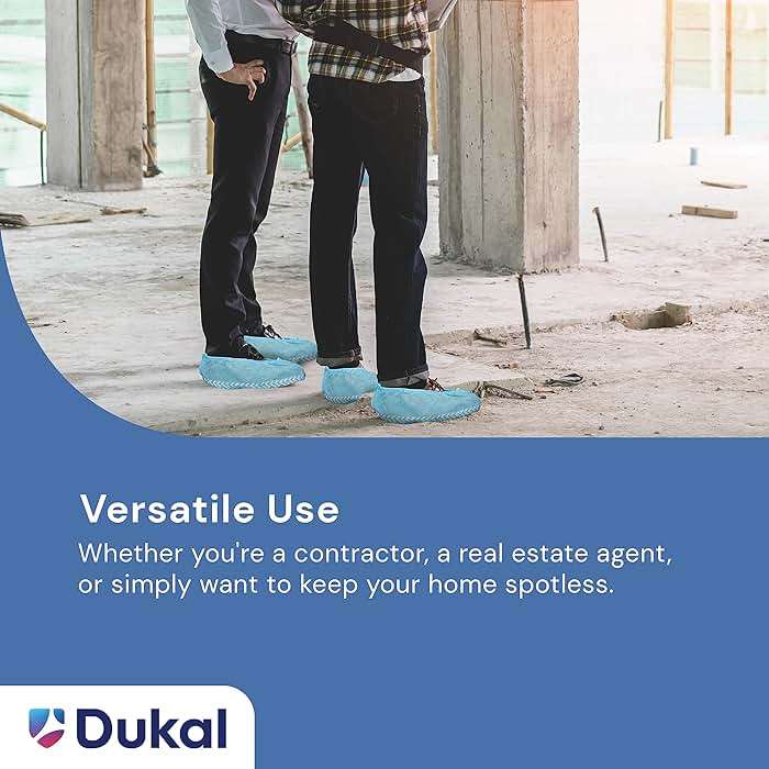 Dukal Non-Skid Shoe Covers, Bag of 100 (50 Pairs) - Image 5