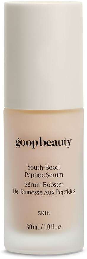 goop Beauty Peptide Serum | Reduces Fine Lines & Wrinkles | Peptides, Ceramides, & Niacinamide | Anti Aging Serum to Improve Firmness & Elasticity | Paraben Free | 1 fl oz - Image 1