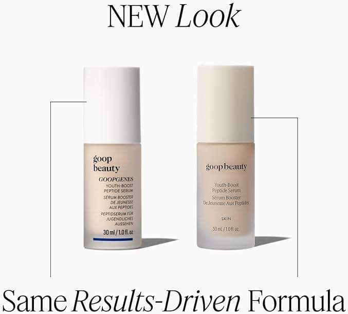 goop Beauty Peptide Serum | Reduces Fine Lines & Wrinkles | Peptides, Ceramides, & Niacinamide | Anti Aging Serum to Improve Firmness & Elasticity | Paraben Free | 1 fl oz - Image 8