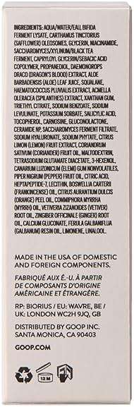 goop Beauty Peptide Serum | Reduces Fine Lines & Wrinkles | Peptides, Ceramides, & Niacinamide | Anti Aging Serum to Improve Firmness & Elasticity | Paraben Free | 1 fl oz - Image 9