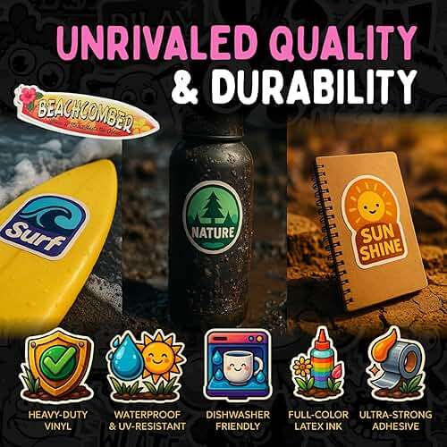 Large Custom Vinyl Decals | 6 to 52 inches | Waterproof | Personalized Stickers for Business Logo - Ideal for Windows, Doors, Walls, Vehicles, Cars, Trucks - Image 3