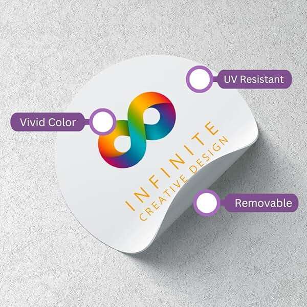 Large Custom Vinyl Decals | 6 to 52 inches | Waterproof | Personalized Stickers for Business Logo - Ideal for Windows, Doors, Walls, Vehicles, Cars, Trucks - Image 6