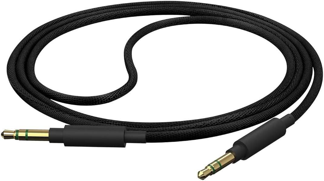 GEEKRIA Audio Cable Compatible with COWIN E8/SE7/E7 PRO/E7, Anker Soundcore Space 2, Space One Pro, Headphones, 3.5mm Braided Nylon Replacement Stereo Cord (4 ft/1.2 m) - Image 2