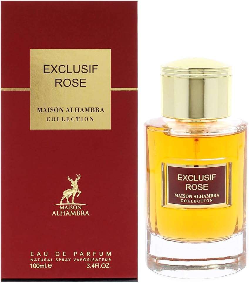 Exclusif Rose by Maison Alhambra for Women - 3.4 oz EDP Spray - Image 1