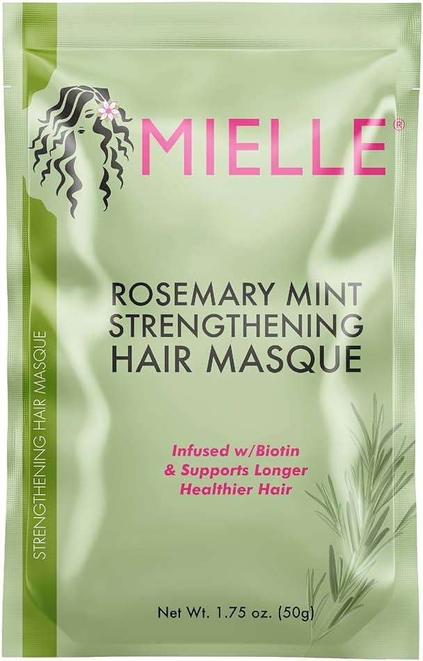 Mielle Rosemary Mint Strengthening Hair Masque w/Biotin 1.75 (Pack of 3) - Image 2