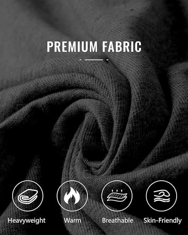 Men's Cargo Sweatpants Casual Fleece Joggers Loose Fit Open Bottom Athletic Pants for Men with Pockets - Image 5
