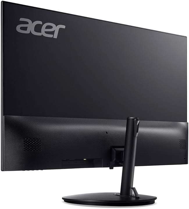 Acer SH242Y Ebmihx 23.8" FHD 1920x1080 Home Office Ultra-Thin IPS Computer Monitor AMD FreeSync 100Hz Zero Frame Height/Swivel/Tilt Adjustable Stand Built-in Speakers HDMI 1.4 & VGA Port - Image 15