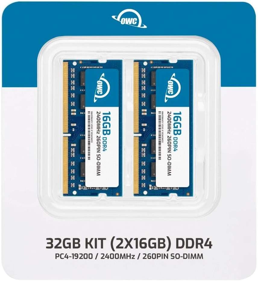 OWC 32GB (2x16GB) DDR4 2400MHZ PC4-19200 CL17 2RX8 Non-ECC SODIMM 1.2V 260-pin Laptop Notebook Memory RAM Upgrade Module - Image 2