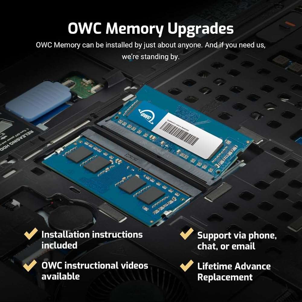 OWC 32GB (2x16GB) DDR4 2400MHZ PC4-19200 CL17 2RX8 Non-ECC SODIMM 1.2V 260-pin Laptop Notebook Memory RAM Upgrade Module - Image 4