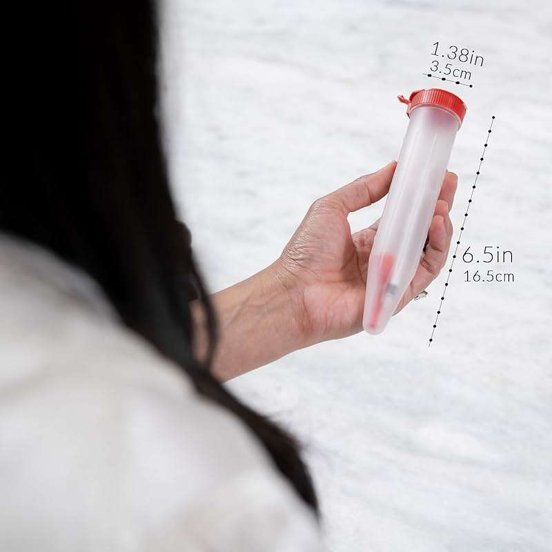 Sharps-Shuttle - Single Use Travel Sharps Container for Needles Syringes - Portable Small Sharp Containers with Locking Lid, Puncture Resistant Transportable Needle Disposal Containers 6 Pack - Image 5