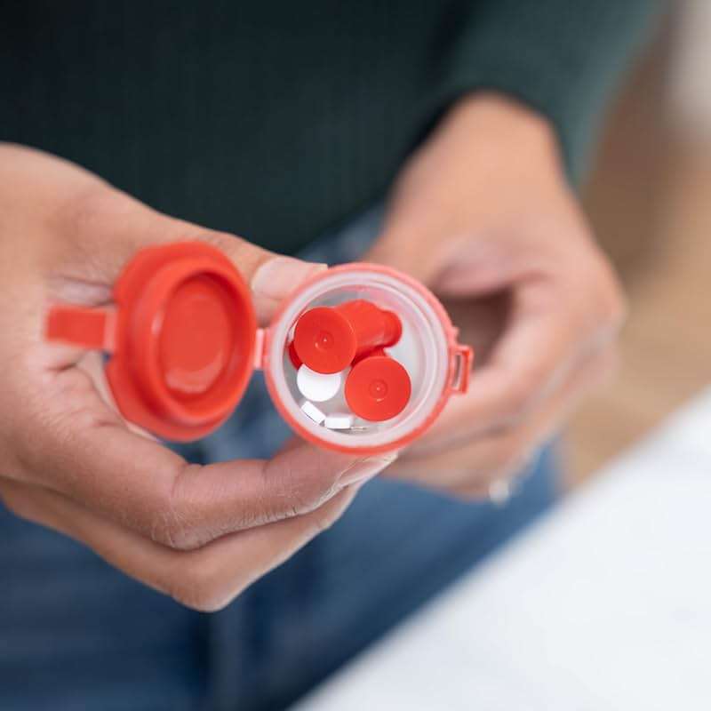 Sharps-Shuttle - Single Use Travel Sharps Container for Needles Syringes - Portable Small Sharp Containers with Locking Lid, Puncture Resistant Transportable Needle Disposal Containers 6 Pack - Image 8